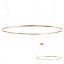 ORBIT modern LED függőlámpa, bronz, 3000K, Ø150 cm, DALI dimmelhető