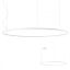 ORBIT modern LED függőlámpa, fehér, 4000K, Ø150 cm, TRIAC dimmelhető