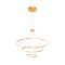 ORBIT modern LED függőlámpa, bronz, 3000K, Ø120+80+40 cm, DALI dimmelhető