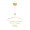 ORBIT modern LED függőlámpa, bronz, 4000K, Ø120+80+40 cm, DALI dimmelhető