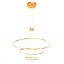 ORBIT modern LED függőlámpa, bronz, 3000K, Ø150+100+60 cm, DALI dimmelhető