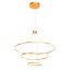 ORBIT modern LED függőlámpa, bronz, 4000K, Ø150+100+60 cm, DALI dimmelhető