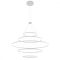 ORBIT modern LED függőlámpa, matt fehér, 3000K, Ø150+100+100+60+60 cm, DALI dimmelhető