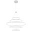 ORBIT modern LED függőlámpa, matt fehér, 4000K, Ø150+100+100+60+60 cm, DALI dimmelhető