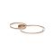ORBIT modern LED mennyezeti lámpa, bronz, 4000K, Ø40+60 cm, DALI dimmelhető