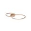 ORBIT modern LED mennyezeti lámpa, bronz, 4000K, Ø40+60 cm, TRIAC dimmelhető