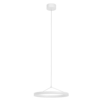 ORBIT modern LED függőlámpa, matt fehér, 3000K, Ø40 cm, DALI dimmelhető