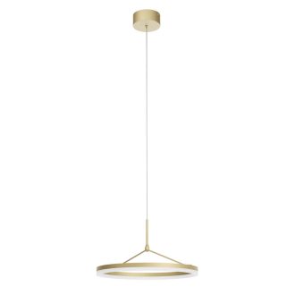 ORBIT modern LED függőlámpa, bronz, 3000K, Ø40 cm, TRIAC dimmelhető