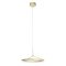 ORBIT modern LED függőlámpa, bronz, 3000K, Ø40 cm, TRIAC dimmelhető