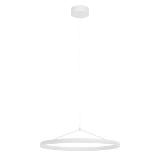 ORBIT modern LED függőlámpa, matt fehér, 3000K, Ø60 cm, TRIAC dimmelhető