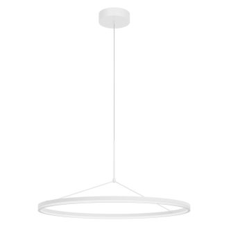 ORBIT modern LED függőlámpa, matt fehér, 3000K, Ø80 cm, DALI dimmelhető