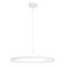 ORBIT modern LED függőlámpa, matt fehér, 3000K, Ø80 cm, DALI dimmelhető