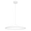 ORBIT modern LED függőlámpa, matt fehér, 3000K, Ø80 cm, DALI dimmelhető