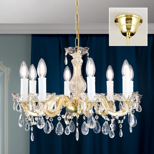 MARIE kristálycsillár, nyolc karú