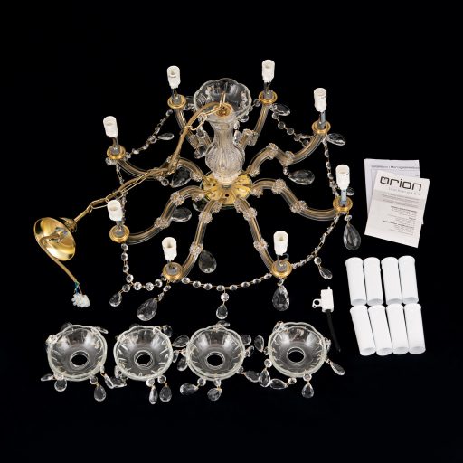 MARIE kristálycsillár, nyolc karú