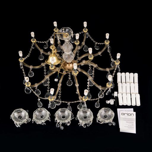 MARIE kristálycsillár, tizenöt karú