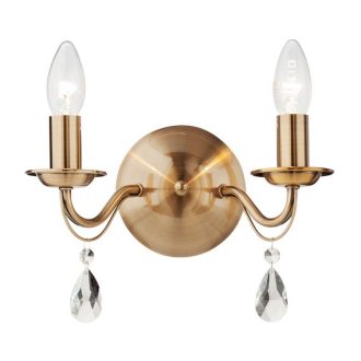 FABIOLA Wandleuchte, Patina, 11144