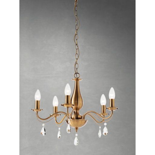 FABIOLA csillár, antik réz, 11147