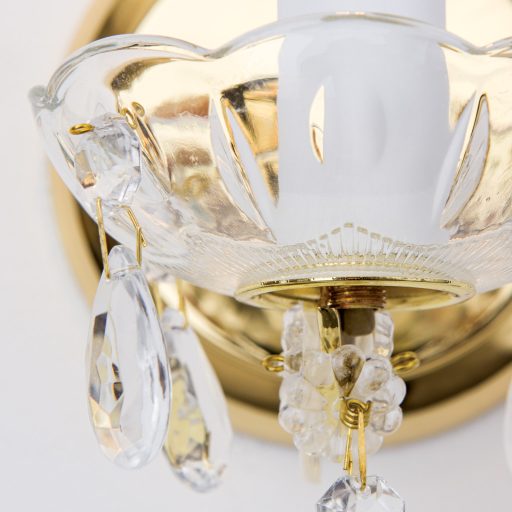 MARIE kristály fali lámpa, egyes