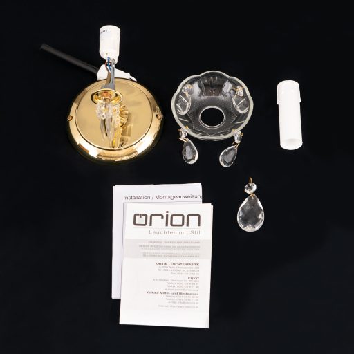 MARIE kristály fali lámpa, egyes