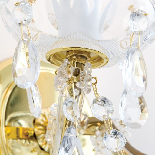 MARIE kristály fali lámpa, kettes