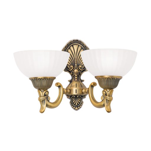 ROCCA klasszikus fali lámpa 2xE27, bronz