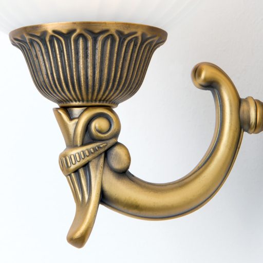 ROCCA klasszikus fali lámpa 2xE27, bronz