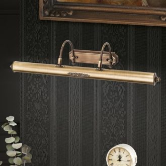 BILDER képvilágító lámpa, patina, hármas