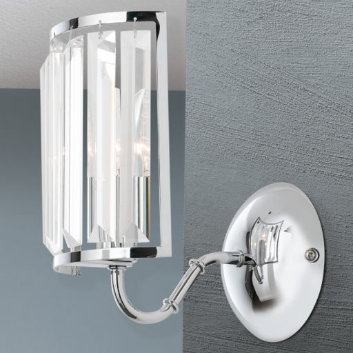 GSTAAD kristály fali lámpa