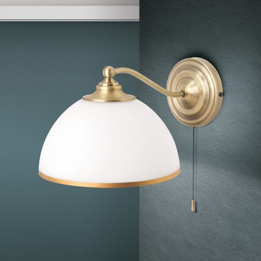 OLD LAMP klasszikus fali lámpa 1xE27, patina