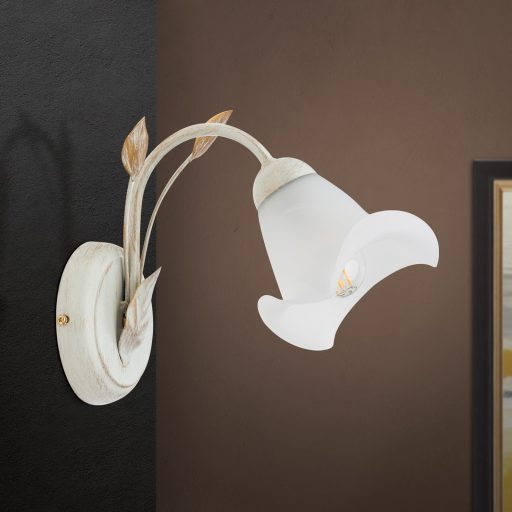 SISI florentín fali lámpa 1xE14, elefántcsont