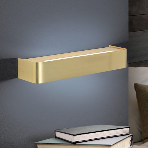 BERNHARD modern LED fali lámpa , matt réz, 1400lm