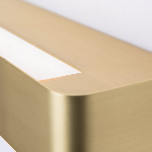 BERNHARD modern LED fali lámpa , matt réz, 1400lm