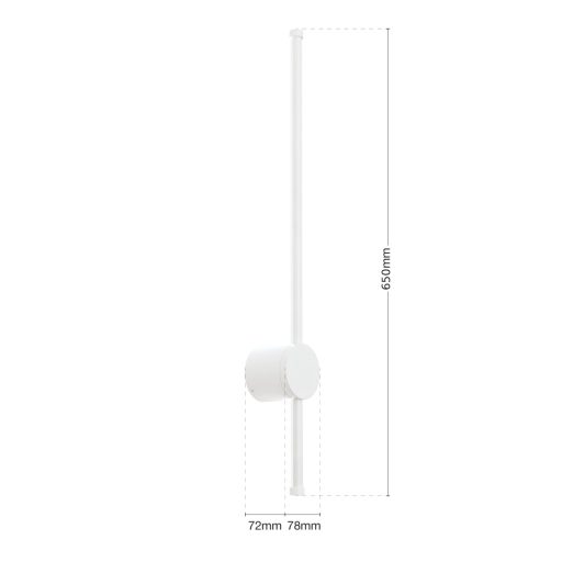 FERDINAND modern LED fali lámpa , fehér, 1450lm