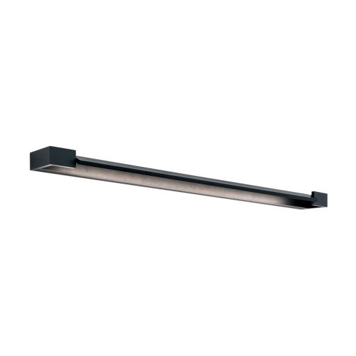 MARILYN modern LED fürdőszobai tükörmegvilágító , fekete, 2200lm