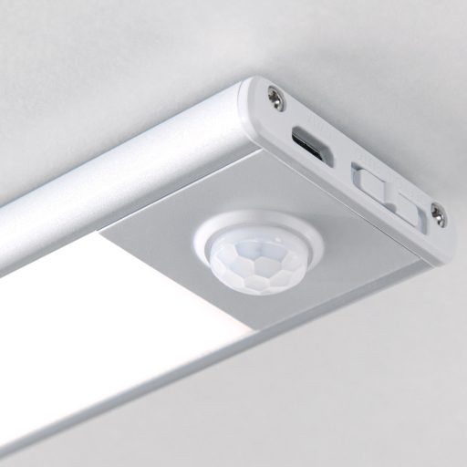 NORMAN modern LED fürdőszobai tükörmegvilágító , ezüst, 130lm