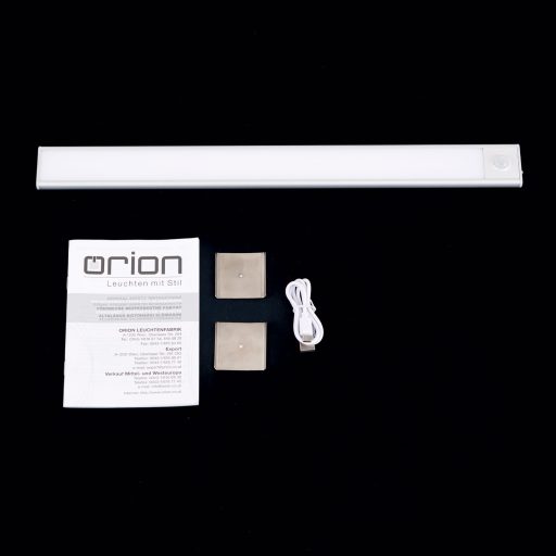 NORMAN modern LED fürdőszobai tükörmegvilágító , ezüst, 130lm