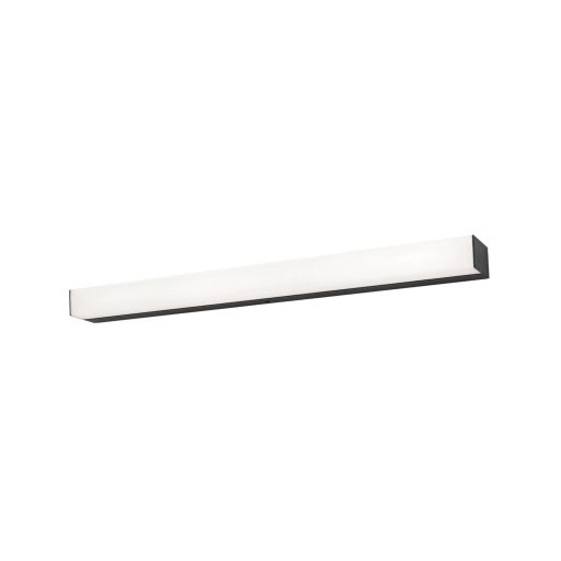 HORIZON modern CCT LED fürdőszobai tükörmegvilágító , fekete, 1100lm