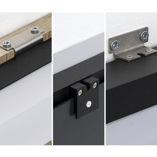 HORIZON modern CCT LED fürdőszobai tükörmegvilágító , fekete, 1800lm