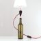 BOTTLE modern asztali lámpa 1xE27, bordó