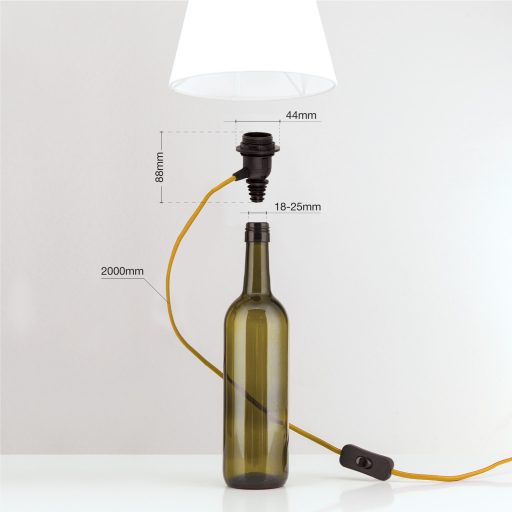 BOTTLE modern asztali lámpa 1xE27, arany