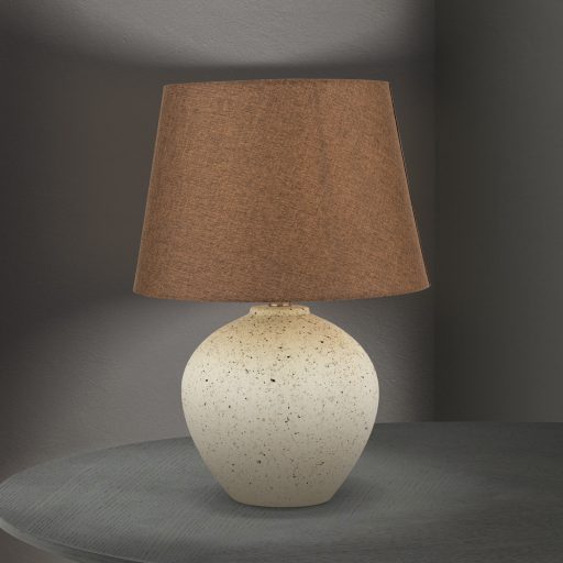 MASAI modern asztali lámpa 1xE27, krém
