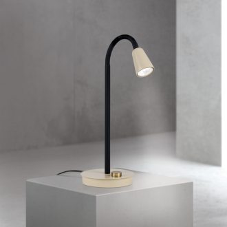 DOTTY modern asztali lámpa, khaki, 47 cm