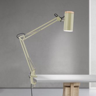GILI modern satus asztali lámpa, világoszöld, 86 cm