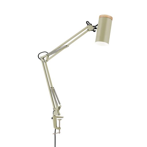 GILI modern satus asztali lámpa, világoszöld, 86 cm