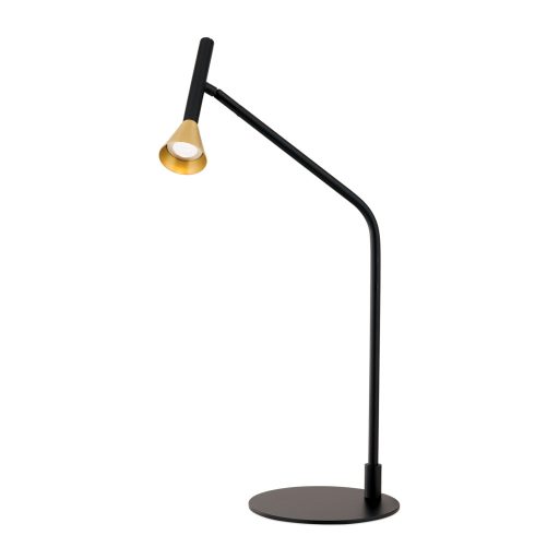 ODEON modern LED asztali lámpa , fekete, 440lm
