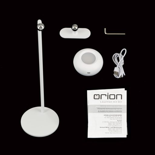 KERBY modern CCT LED asztali lámpa , fehér, 150lm