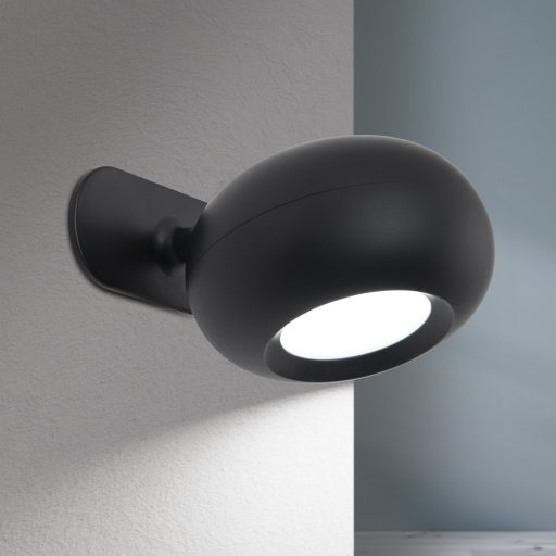 KERBY modern CCT LED asztali lámpa , fekete, 150lm