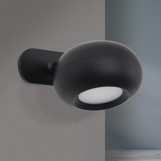 KERBY modern CCT LED asztali lámpa , fekete, 150lm