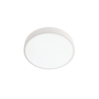 KNOB modern LED mennyezeti lámpa, matt fehér, 24W, 3000-6500K, 1380lm